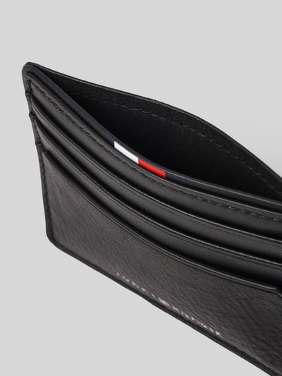 Tommy Hilfiger Kartenetui aus Rindleder Black 3