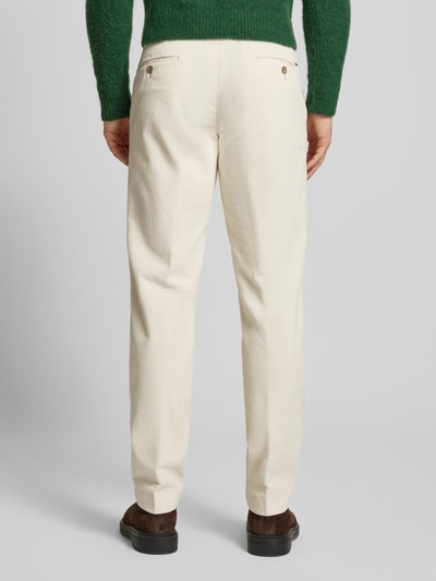 Hiltl Corduroy broek met achterzakken, model 'PARMA' Ecru - 5