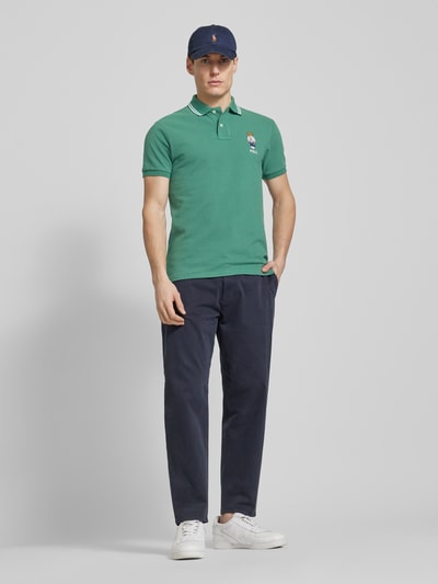 Polo Ralph Lauren Slim fit poloshirt van puur katoen Groen - 1