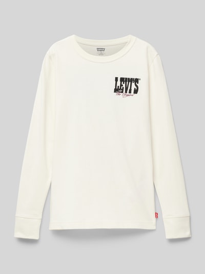 Levi’s® Kids Longsleeve met logoprint Ecru - 1