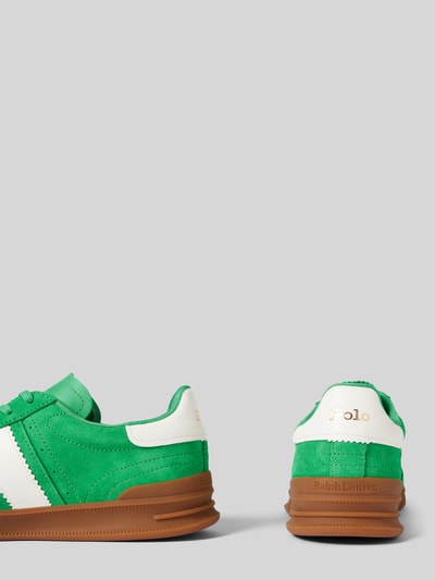 Polo Ralph Lauren Sneaker aus echtem Leder Modell 'Aera' Gruen 2