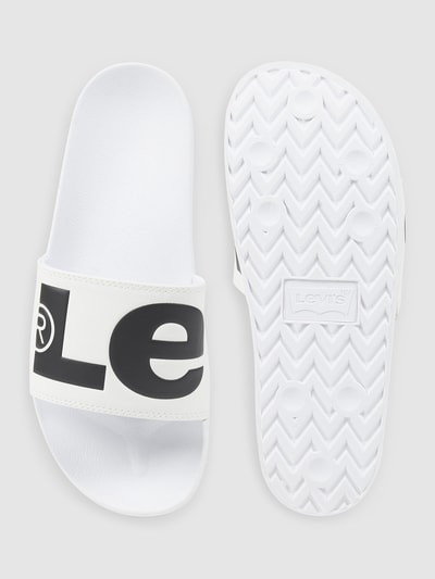 Levi’s® Acc. Slides mit Logo  Weiss 4