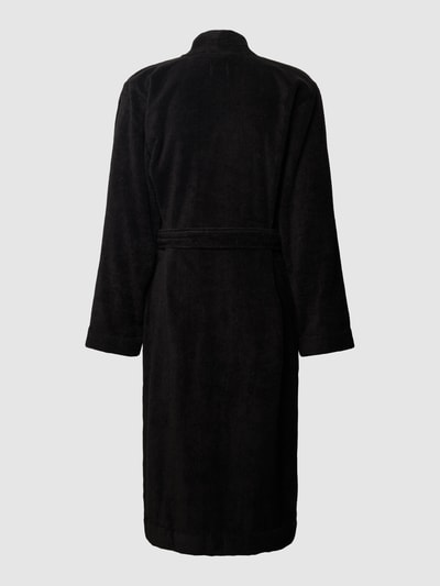 HUGO Bademantel mit Schalkragen Modell 'Terry Gown' Black 3