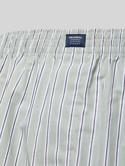 MCNEAL Boxershorts mit elastischem Bund im 3er-Pack Metallic Gruen 2