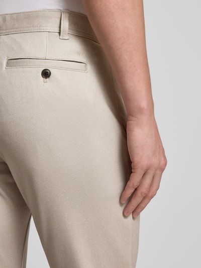 MCNEAL Slim Fit Chino mit Eingrifftaschen Beige 3