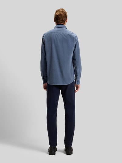 BOSS Orange Regular Fit Freizeithemd aus reiner Baumwolle Modell 'RELEGANT_6_M'
 Rauchblau 5