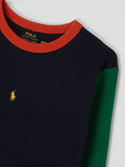 Polo Ralph Lauren Teens Sweatshirt im Colour-Blocking-Design  Marine 2