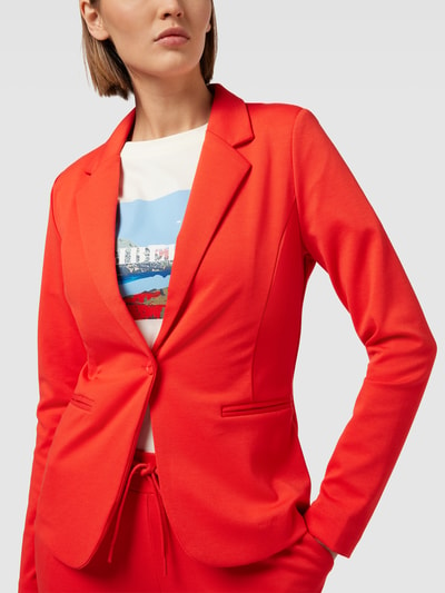 ICHI Blazer met reverskraag, model 'Kate' Rood - 3