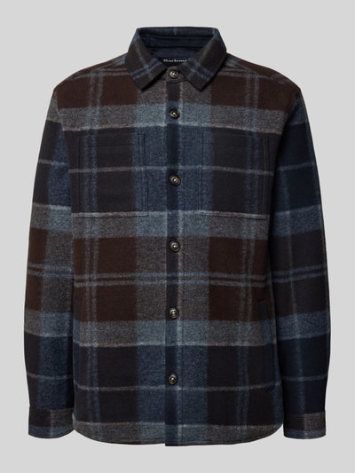 Barbour Kurtka koszulowa o kroju regular fit z kieszeniami na piersi Ciemnobrązowy 2