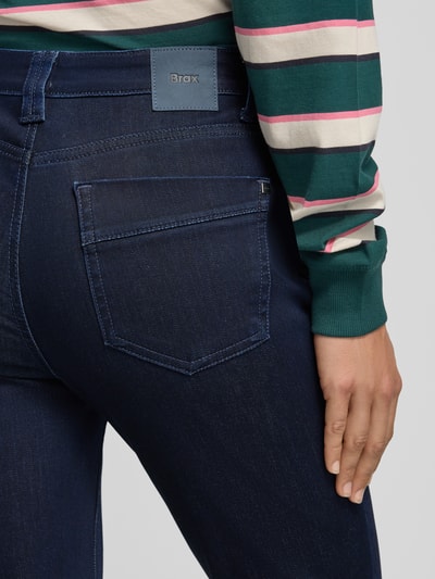 Brax Regular Fit Jeans aus Baumwoll-Mix Modell 'MARY' Dunkelblau 3