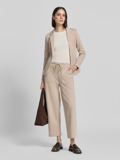 ICHI Hose mit elastischem Bund Modell 'KATE PIQUE' Sand 1