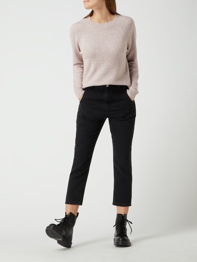 Vero Moda Pullover met stretch, model 'Doffy' Lichtroze - 1