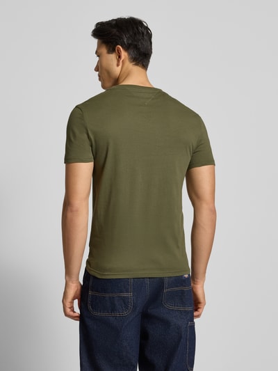 Tommy Jeans Slim fit T-shirt van puur katoen in een set van 2 stuks Zwart - 5