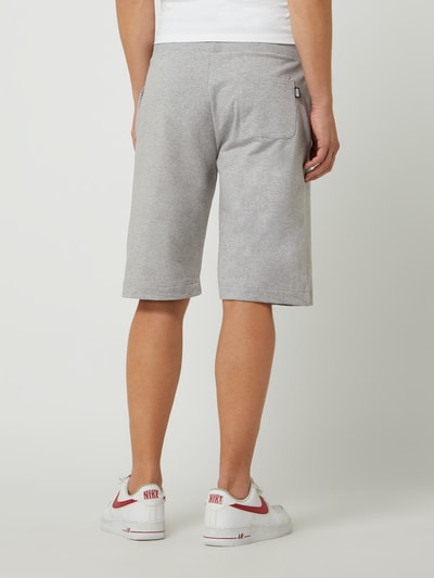 Moschino Swim + Underwear Sweatshorts mit Logo Mittelgrau meliert 5