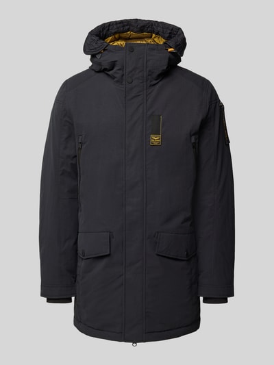PME Legend Parka mit Label-Detail Black 2