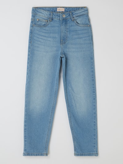 Only Mom Fit Jeans mit Stretch-Anteil Modell 'Calla'  Jeansblau 1