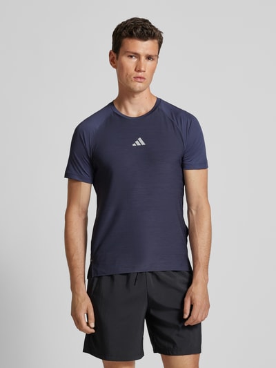 Adidas Training T-Shirt mit Logo-Print Anthrazit 4