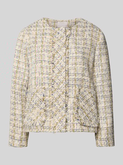 Hemisphere Blazer mit Eingrifftaschen Beige 2