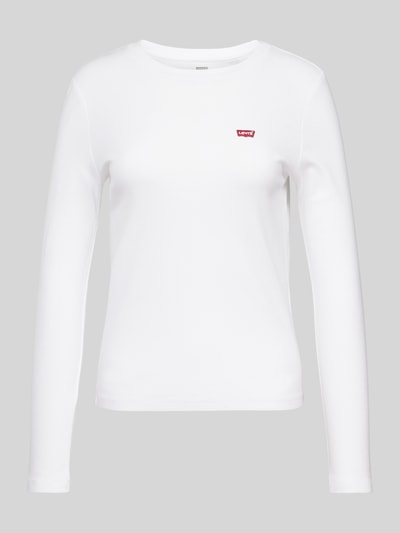 Levi's® Longsleeve mit Rundhalsausschnitt Weiss 2