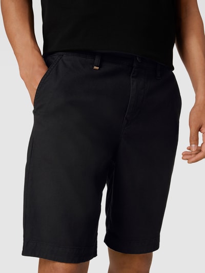 BOSS Orange Chino-Shorts mit Stretch-Anteil Modell 'Schino-Taber-Shorts' Black 3