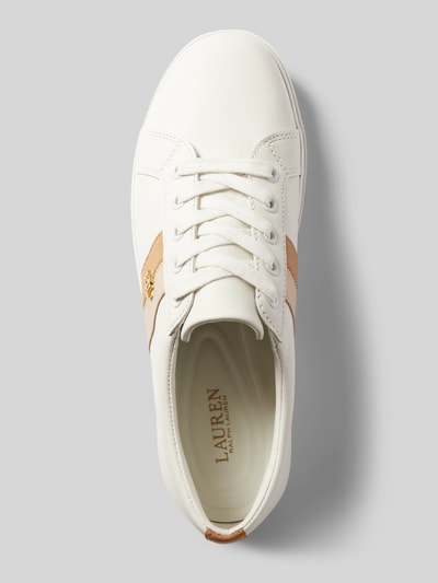 Lauren Ralph Lauren Sneaker mit Label-Applikation Modell 'JANSON II' Weiss 3