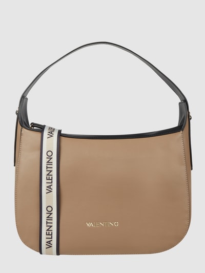 VALENTINO BAGS Hobo Bag in Leder-Optik Modell 'Cous' Taupe 1