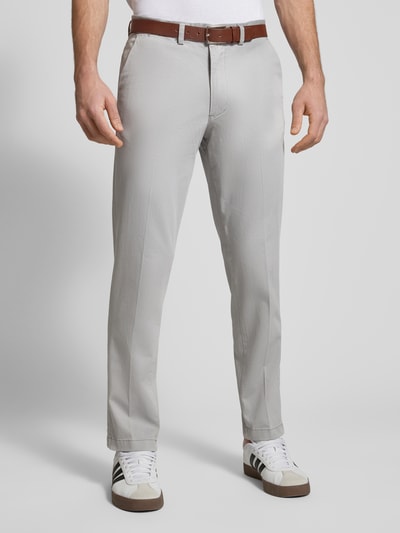 Jack & Jones Regular fit chino met riem, model 'OLLIE' Lichtgrijs - 4