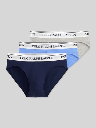 Polo Ralph Lauren Underwear Slip im 3er-Pack aus Baumwoll-Mix Marine 1