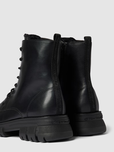 Tom Tailor Boots in effen design Zwart - 4