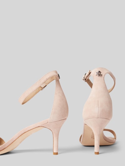 Lauren Ralph Lauren Sandalette mit Fesselriemen Modell 'ALLIE' Rose 2