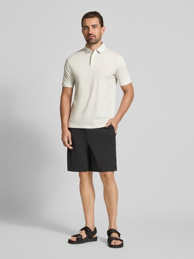ARMANI EXCHANGE Poloshirt met korte knoopsluiting Offwhite - 1