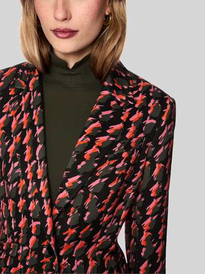 Marc Cain Regular Fit Longblazer mit Label-Detail Orange 3