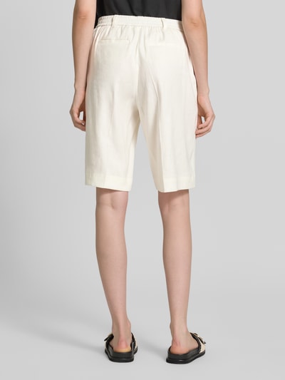 Raphaela By Brax Regular Fit Bermuda aus Leinen-Mix Modell 'PHILIPA' Weiss 5
