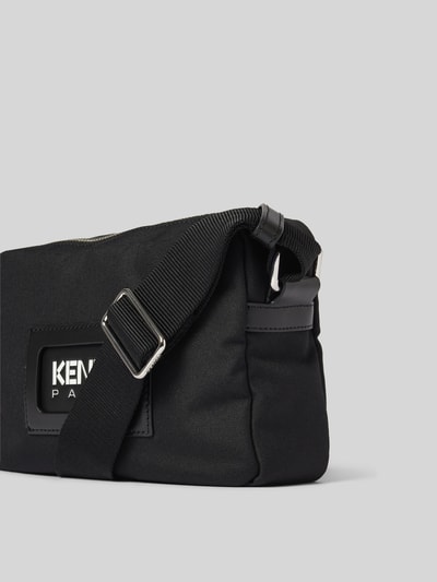 Kenzo Crossbody Bag aus echtem Leder Black 3