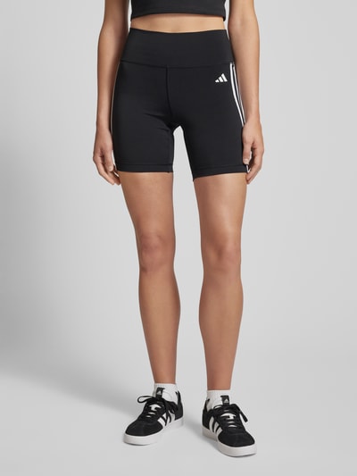 ADIDAS SPORTSWEAR Slim Fit Shorts mit Logo-Print Black 4