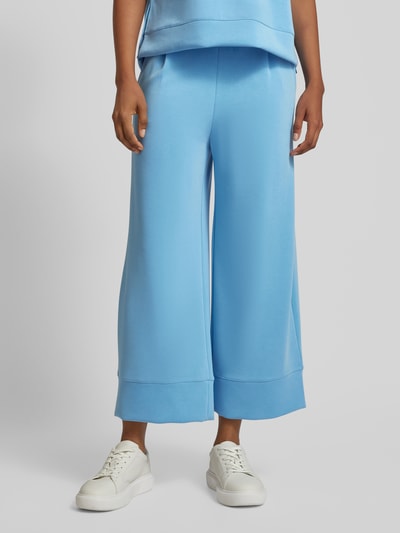 Rich & Royal Wide Leg Sweathose mit Eingrifftaschen Hellblau 4