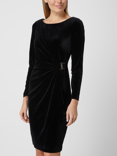 DKNY Kleid aus Samt  Black 4