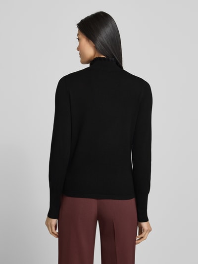 OPUS Strickpullover aus Viskose-Mix Modell 'Polluna' Black 5