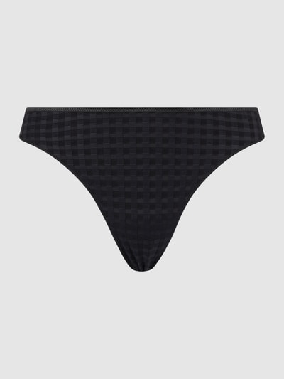 Marie Jo String mit Strukturmuster Modell 'Avero Thong' Black 2