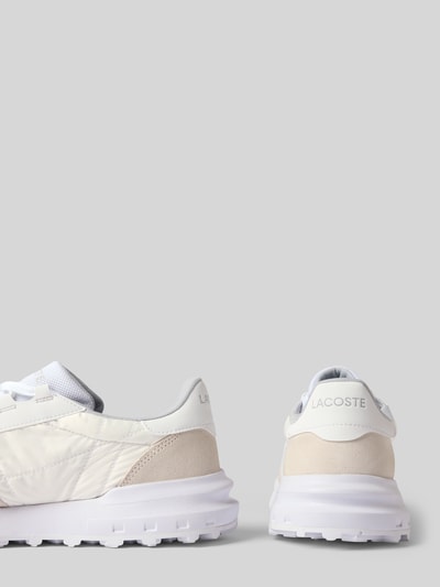 Lacoste Low Top Sneaker aus atmungsaktivem Material Modell 'ELITE ACTIVE EVO' Weiss 2