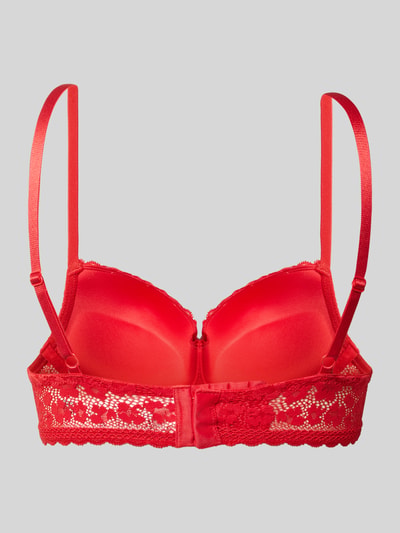 HUGO BH mit Spitzenbesatz Modell 'SAVANA' Rot 3