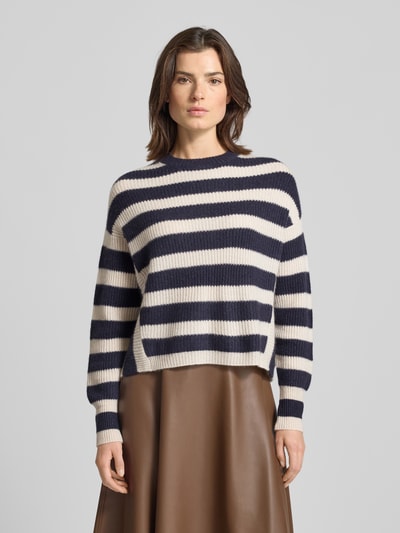 MAX&Co. Boxy Fit Strickpullover aus reinem Kaschmir Modell 'BRANDY' Marine 4