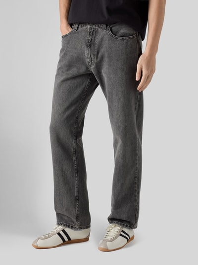 Levi's® relaxed fit jeans van puur katoen Zwart - 4