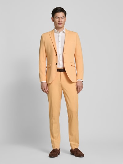 SELECTED HOMME Slim Fit Anzughose mit Bügelfalten Modell 'LIAM' Apricot 1