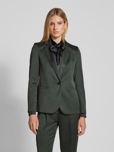 Jake*s Collection Blazer met reverskraag Flessengroen - 4