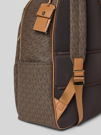 MICHAEL Michael Kors Rucksack mit Logo-Muster Modell 'SABLE' Mittelbraun 3