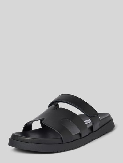 Steve Madden Slides mit Klettverschluss Modell 'MISSILE' Black 1