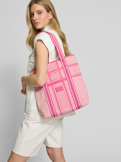 Lala Berlin Tote Bag mit Innenfach Pink 1