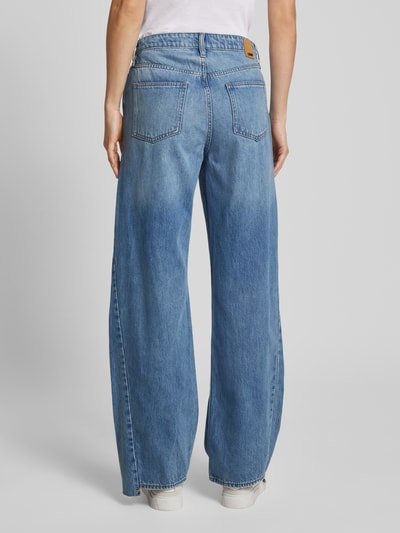 BOSS Wide Leg Jeans im Destroyed-Look Modell 'CROSSROAD SUPER' Hellblau 5