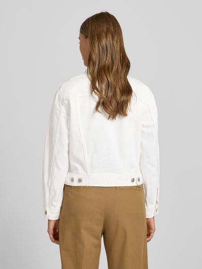 Lauren Ralph Lauren Jeansjacke mit Brusttaschen Modell 'PAIZLEY' Weiss 5